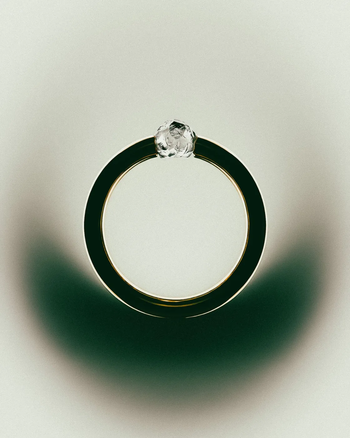 Rough Ring I, No. 009, seen from above